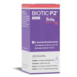 Aragan Biotic P2 Baby D.E.F 5ml - Stimule les défenses immunitaires chez le nourisson