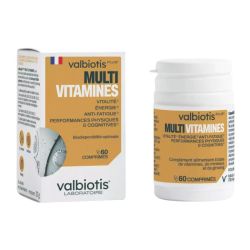 Valbiotis Plus® Multi-Vitamines Essentiel Anti-Fatigue - 60 Gélules