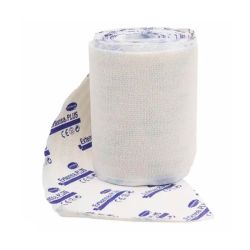 Hartmann Extensa Plus Bande Adhésive Élastique - 1 unité - 8 cm x 2,5 m - Contention souple et sécurisée
