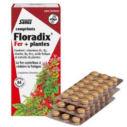 Salus Floradix Fer + Plantes - 84 Comprimés