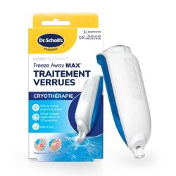 Scholl Traitement Verrues Pieds & Mains - 35 ml - Élimination rapide des verrues par cryothérapie