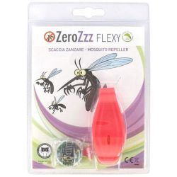 ZeroZZZ Flexy Bracelet Anti-Moustiques - Rouge