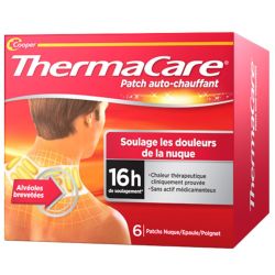 Thermacare Patch Auto-Chauffant Nuque 6 Patchs - Soulage la nuque et les cervicales