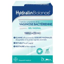 Hydralin Balance Gel Vaginal Triple Action 7 tubes