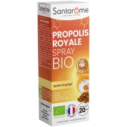 Santarome Propolis Royale Spray Propolis Bio 20ml – Confort de la gorge