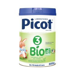 Picot Bio 3 Lait de Croissance Dès 10 mois - 800g