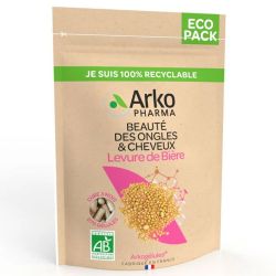 Arkopharma Arkogélules Levure de Bière Bio - 270 gélules - Beauté des cheveux & des ongles