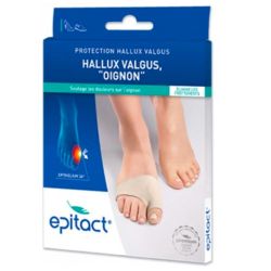 Epitact Protection Hallux Valgus - Taille M - 39/41 - Soulage les Douleurs d'Oignon -  1 unité