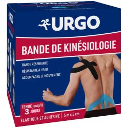 URGO Bande de Kinésiologie Soutien Musculaire - 5m × 5cm