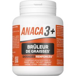Anaca3+ Brûleur de Graisses 120 Gélules - Brûle et empêche l'accumulation des graisses