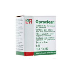 Lohmann Opraclean mèche iodoformée 1 cm x 5 m