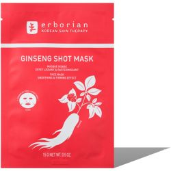 Erborian Ginseng Shot Mask 15g – Masque tissu lissant et raffermissant