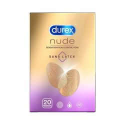 Durex Nude Préservatifs Sans Latex Sensation peau contre peau x20