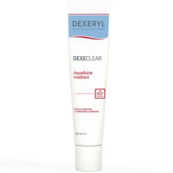 Dexeclear by Dexeryl Aquafluide Matifiant SPF50+ 40ml – Haute protection peaux grasses