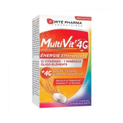 Forté Pharma MultiVit' 4G Energie 30 comprimés effervescents