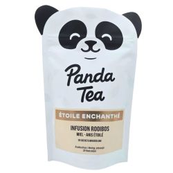 Panda Tea Étoile Enchanthé Infusion Rooibos 28 sachets - Boisson réconfortante miel et anis