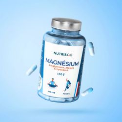 Nutri&Co Magnésium B6 240 Gélules – Énergie, anti-fatigue et système nerveux