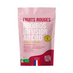 Rest In Tizz Infusion au CBD Rooibos Fruits Rouges Bio - 50g