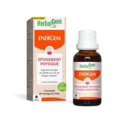 Herbalgem EnerGem Épuisement Physique Bio - 50ml