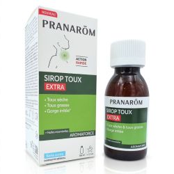 Pranarôm Aromaforce Extra Sirop Toux 100 ml - Soulagement des types de toux