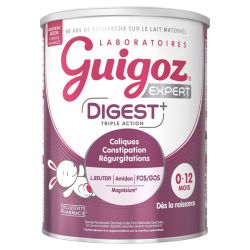 Guigoz Expert Digest+ Lait Dès la Naissance Jusqu'à 12 Mois 780g – Confort digestif