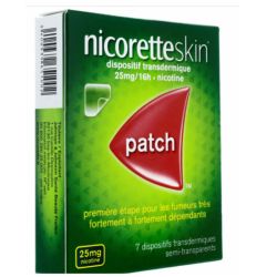 NicoretteSkin 25mg/16h 7 patchs