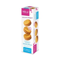 Milical Biscuits Fourrés Vanille - Boîte de 12