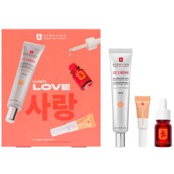 Erborian Coffret Le Meilleur d'Erborian - CC Crème 40 ml + Super BB Concealer 3 ml + Huile de Nuit Skin Therapy 10 ml - Teinte Clair