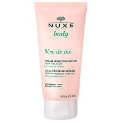 Nuxe Body Rêve de Thé Gommage Granité Ressourçant - 150 ml - Exfoliation fraîcheur et peau revitalisée