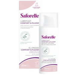 Saforelle Lubrifiant Confort & Plaisir 30 ml - Hydratation et Glisse Longue Durée