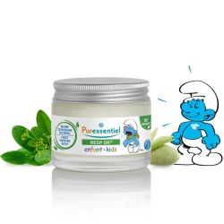 Puressentiel Resp OK Baume de Massage Pectoral Enfant 60 ml – Confort respiratoire, massage réchauffant et assainissant dès 3 ans