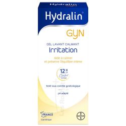 Hydralin Gyn Gel Lavant Calmant Irritation - 400 ml - Hygiène Intime en Cas d'Irritations