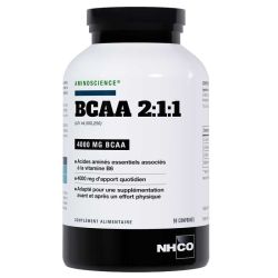 NHCO BCAA 2:1:1 Récupération - 90 comprimés - Récupération musculaire avant et après l’effort
