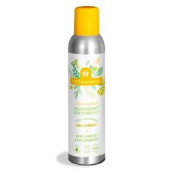 Phytaromasol Spray Assainissant et Désodorisant - Pour la Maison - Bergamotte et Lemongrass - Spray de 250 ml