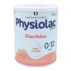 Physiolac Diarrhées 0-12 Mois 400g – Lait infantile sans lactose