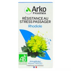 Arkopharma Arkogélules Rhodiole BIO - 150 Gélules - Résistance au Stress Passager