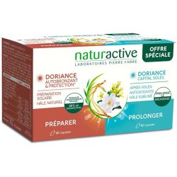 Naturactive Doriance Autobronzant & Protection 30 Capsules + Capital Soleil 60 Capsules - Teint hâlé