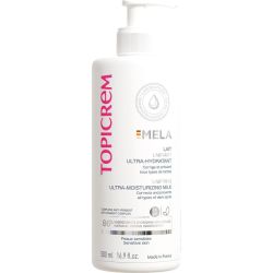 Topicrem MELA Lait Unifiant Ultra-Hydratant 500ml – Anti-taches et éclat du corps
