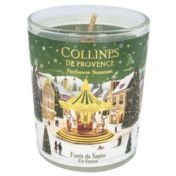 Collines de Provence Bougie Parfumée Forêt de Sapin 75g – Ambiance chaleureuse