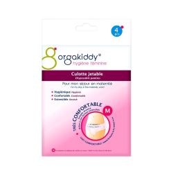 Orgakiddy Culottes Jetables Extensibles Maternité - Taille M - Pack de 4