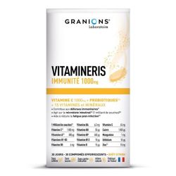 Granions Vitamineris Immunité 1000mg - 30 Comprimés Effervescents