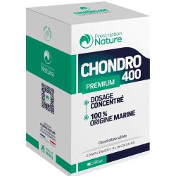 Prescription Nature Chondro400 - Favorise la Santé Articulaire - 90 gélules