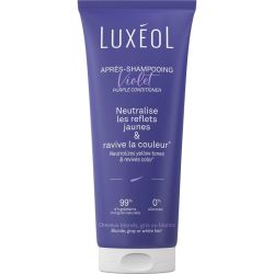 Luxéol Après-Shampooing Violet 200ml – Éclat et anti-reflets jaunes