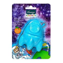 Kneipp Nature Kids Bain Effervescent Cosmonaute Parfum Orange - 95 g - Coloration Bleue