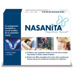 Nasanita Papillon Nasal x1 – Soulagement des troubles de la respiration nasale
