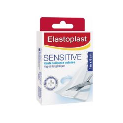 Elastoplast Sensitive pansement à découper 10 cm x 6 cm 10 bandes