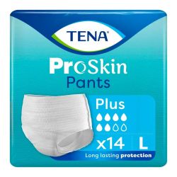 Tena Proskin Pants Plus Protections Absorbantes - 14 protections - Taille L - Confort et discrétion