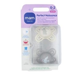 MAM Perfect Naissance 2 Sucettes - 0-2 mois