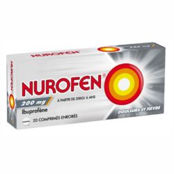 Nurofen 200mg 20 comprimés enrobés - Ibuprofène