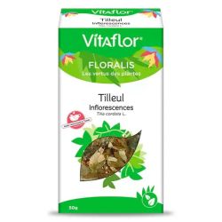 Vitaflor Tilleul Inflorescences - Relaxation et Sommeil - 50 g